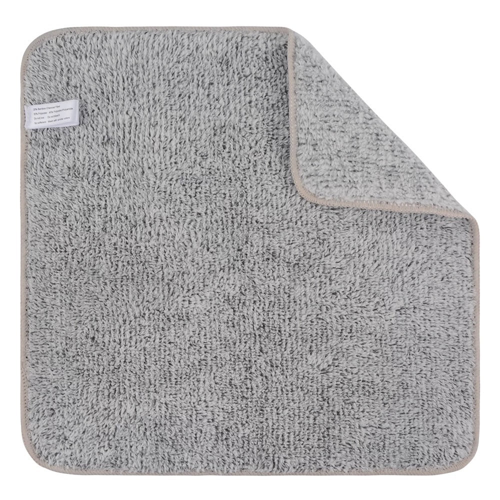 【Dayi Towel】Organic Bamboo Charcoal Microfiber Square Towel