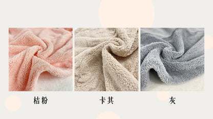 [Dayi Towel] Solid Color Flannel Blanket Single/Double Blanket