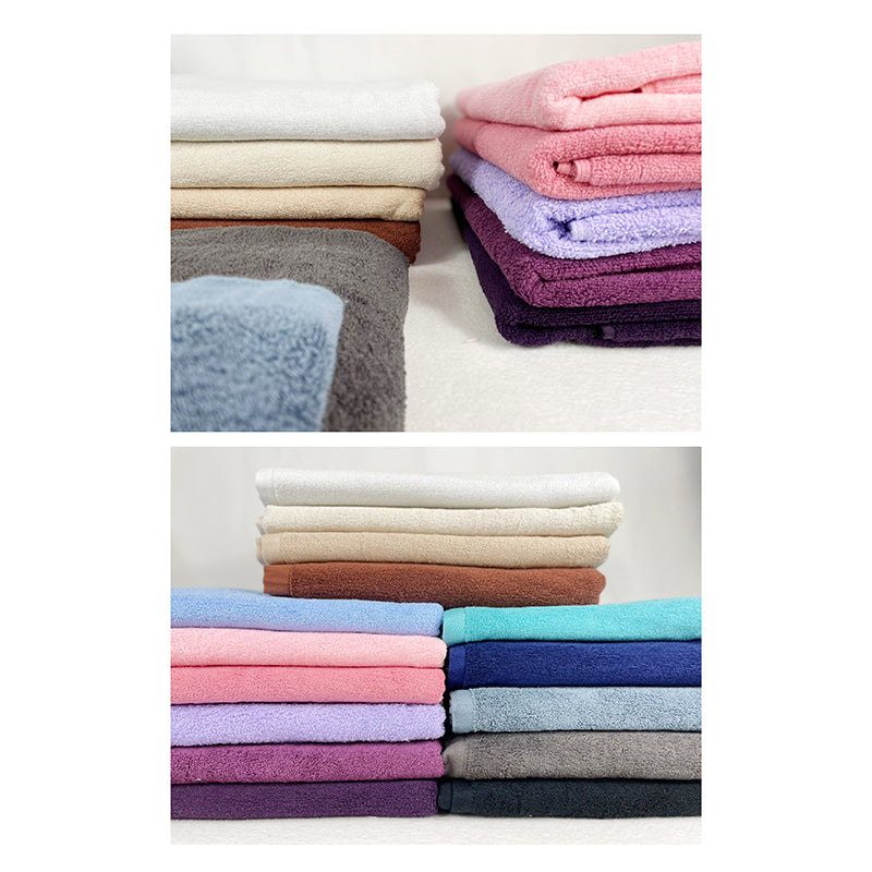 Plain discount bath towels