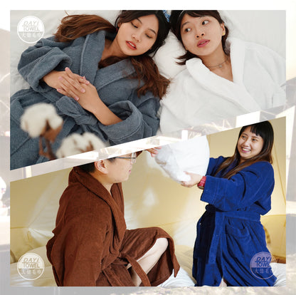 【Dayi Towel】Cotton lapel bathrobe