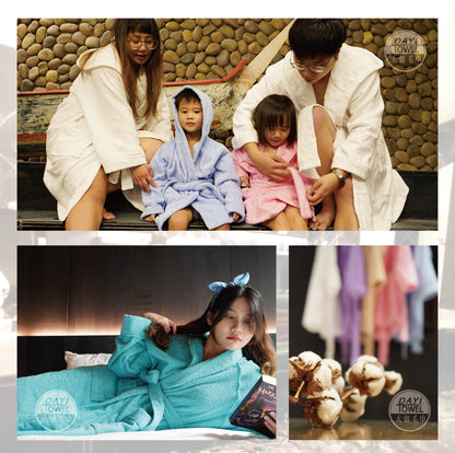 【Dayi Towel】Cotton lapel bathrobe
