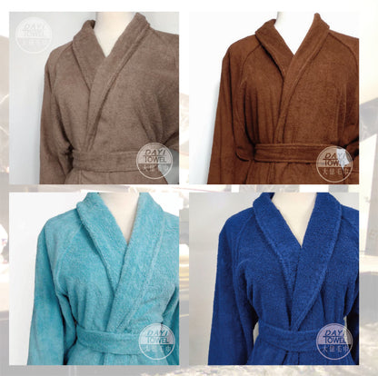 【Dayi Towel】Cotton lapel bathrobe